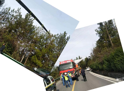 大件運(yùn)輸受阻，負(fù)責(zé)人合力清障